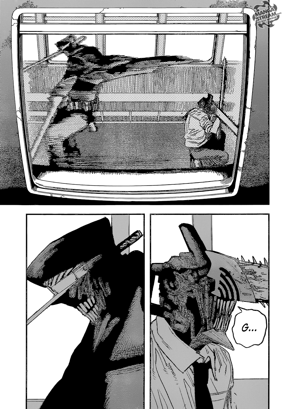Chainsaw Man Chapter 37: Train, Head, Chainsaw Page 9