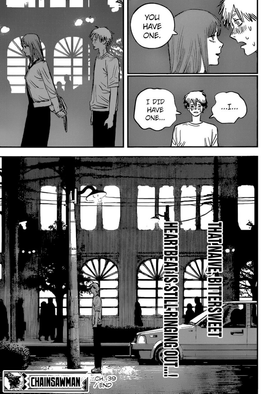 Chainsaw Man Chapter 39: Sudden Tears Page 20