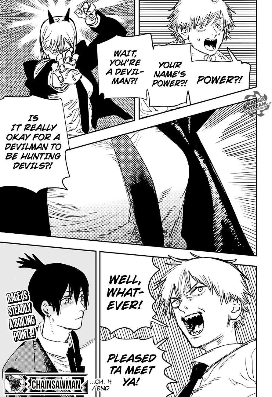 Chainsaw Man Chapter 4: Power Page 20