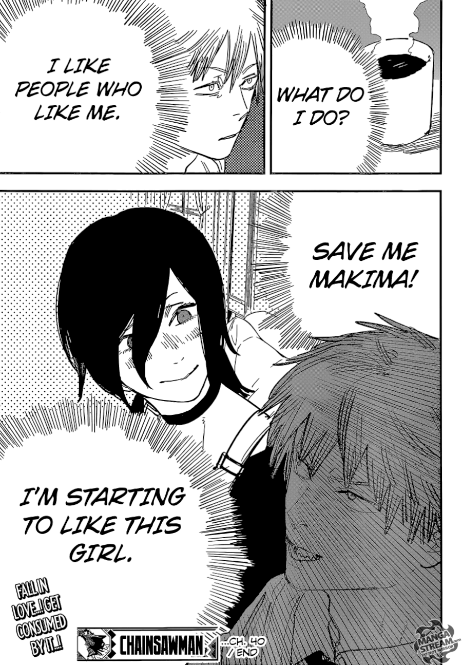 Chainsaw Man Chapter 40: Love, Flower, Chainsaw Page 20