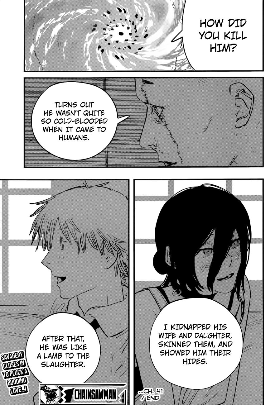 Chainsaw Man Chapter 41: Before The Storm Page 20