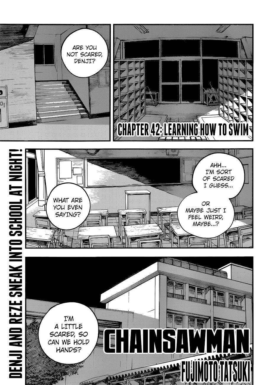 Chainsaw Man Chapter 42: Teach Me How To Swim Page 1