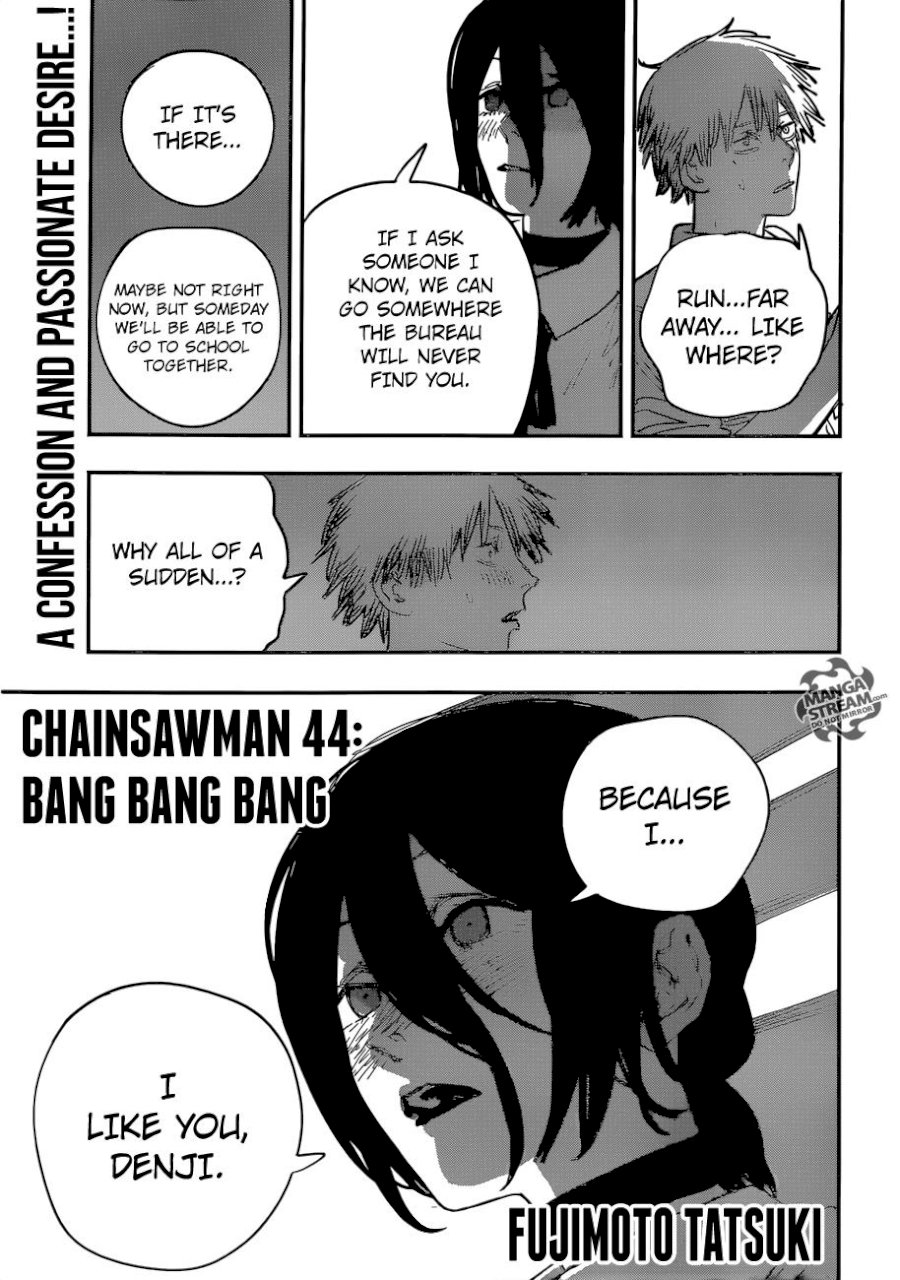 Chainsaw Man Chapter 44: Bang Bang Bang Page 1