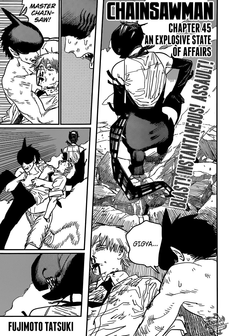 Chainsaw Man Chapter 45: An Explosive State Of Affairs Page 1