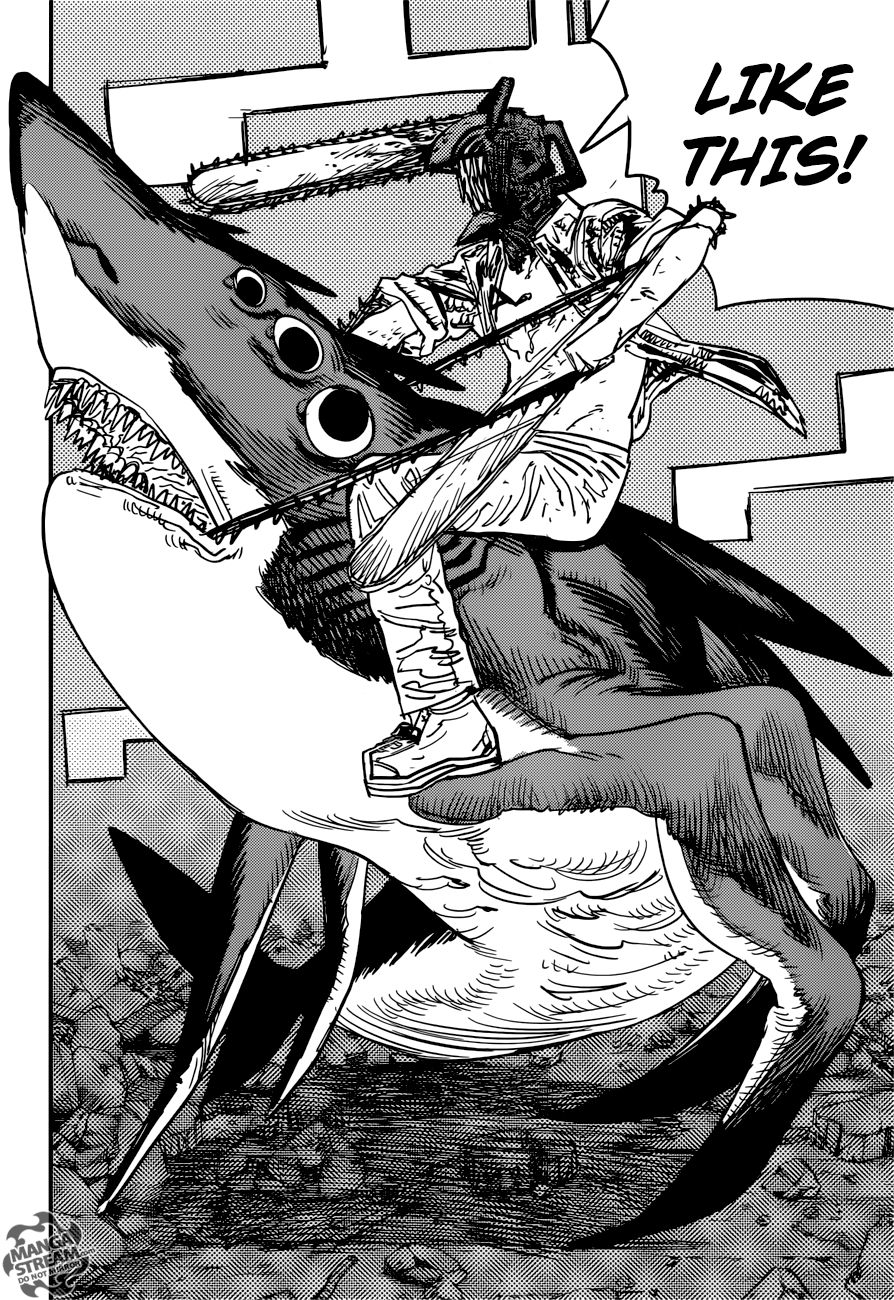 Chainsaw Man Chapter 49: Sharknado Page 17