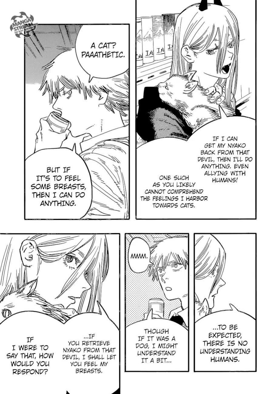 Chainsaw Man Chapter 5: The Way To Feel Breasts Page 18