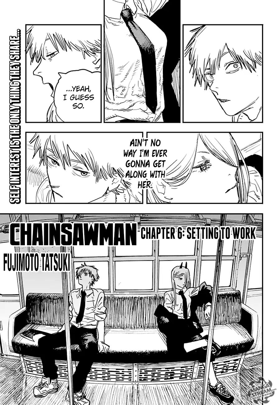 Chainsaw Man Chapter 6: Setting To Work Page 4