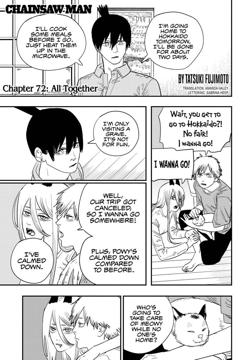 Chainsaw Man Chapter 72 Page 1