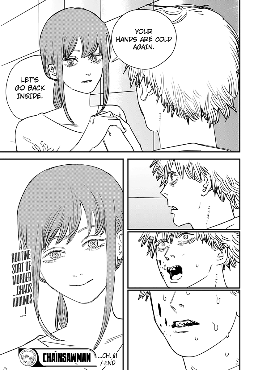 Chainsaw Man Chapter 81: Paw Page 18