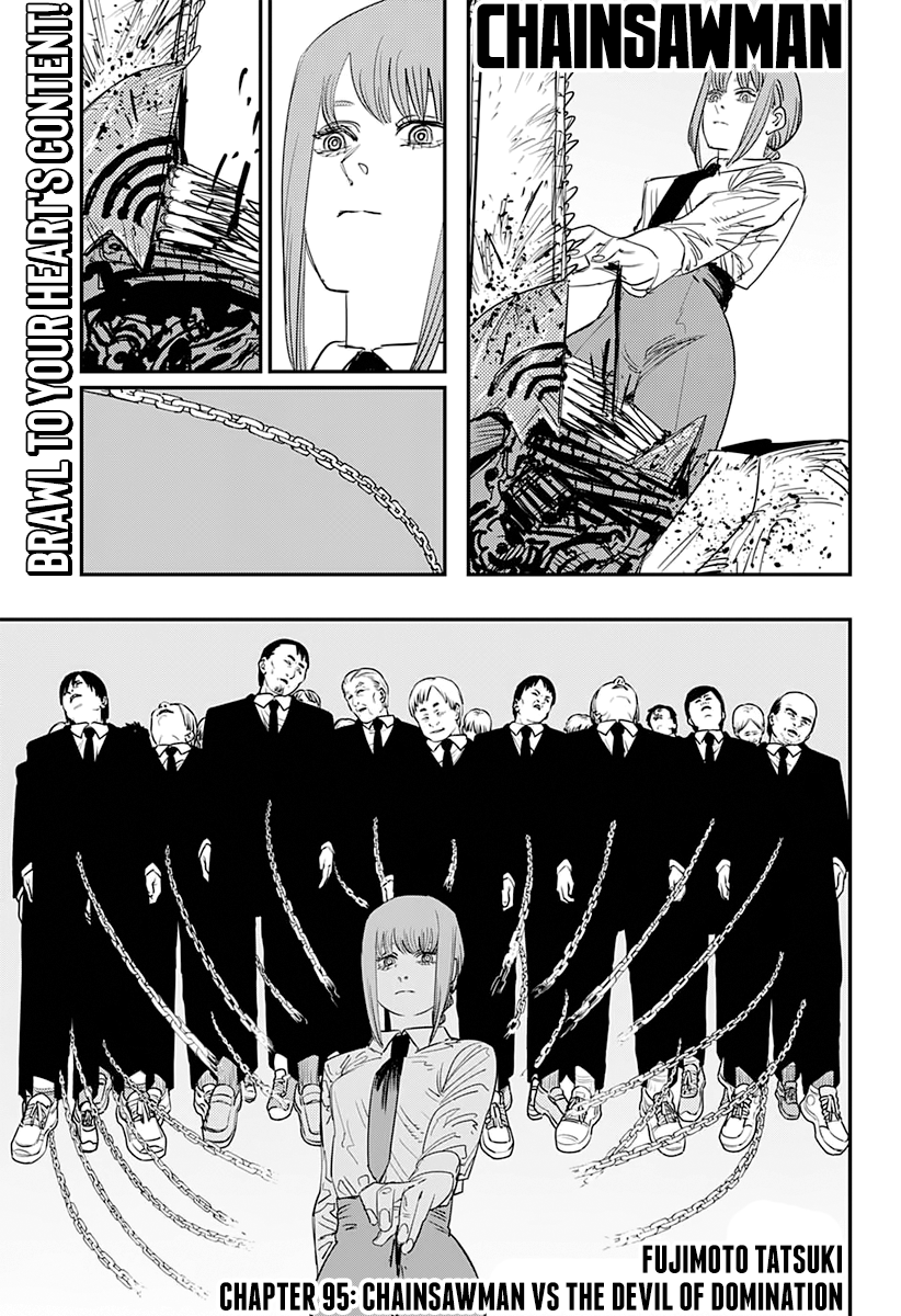 Chainsaw Man Chapter 95: Chainsawman Vs The Devil Of Domination Page 1