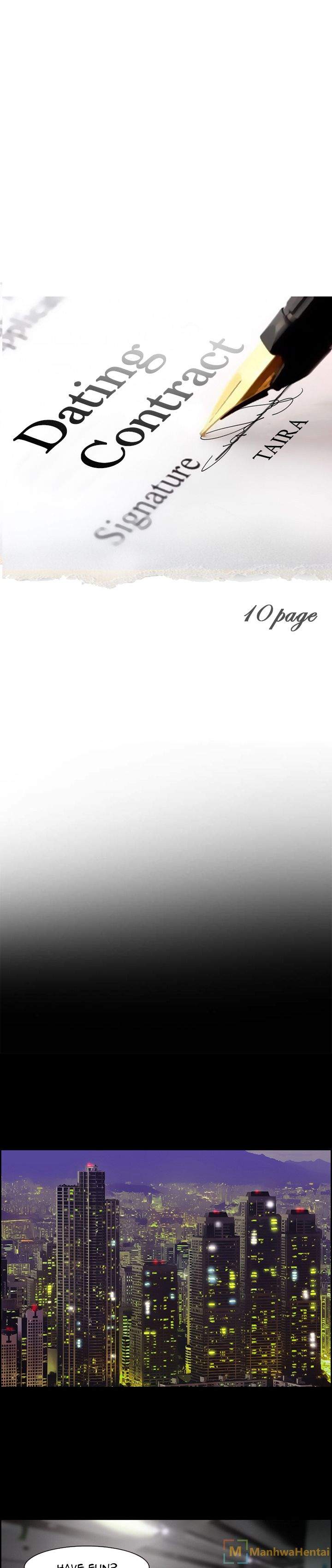 Dating Contract Chapter 10 Page 1