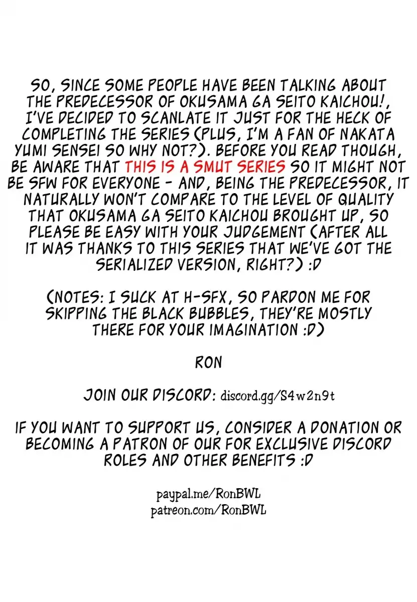 Okusama wa Seito Kaichou! Chapter 1 Page 2