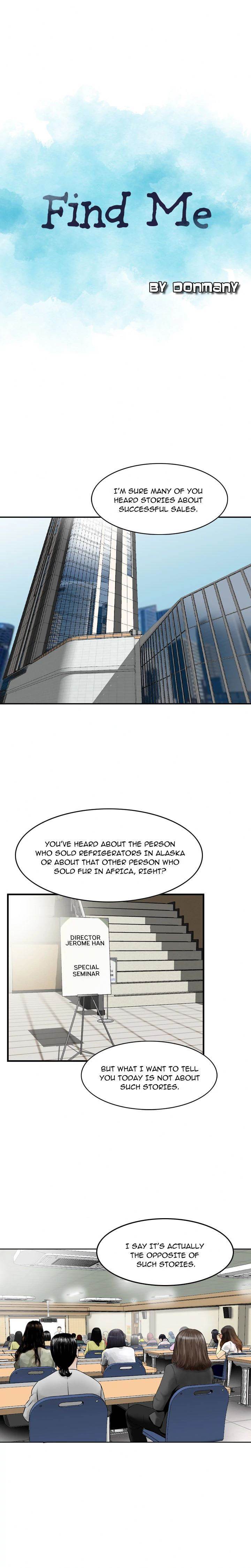 Find Me Chapter 1 Page 1