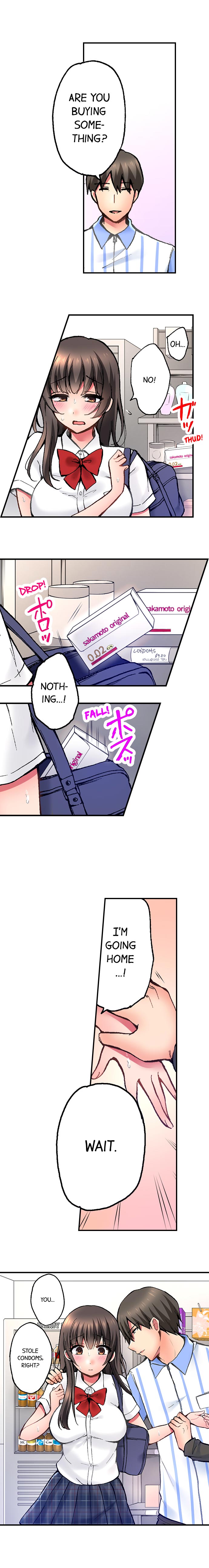 You Stole Condoms, so I Can Steal Your Virginity, Right? Chapter 1 Page 7