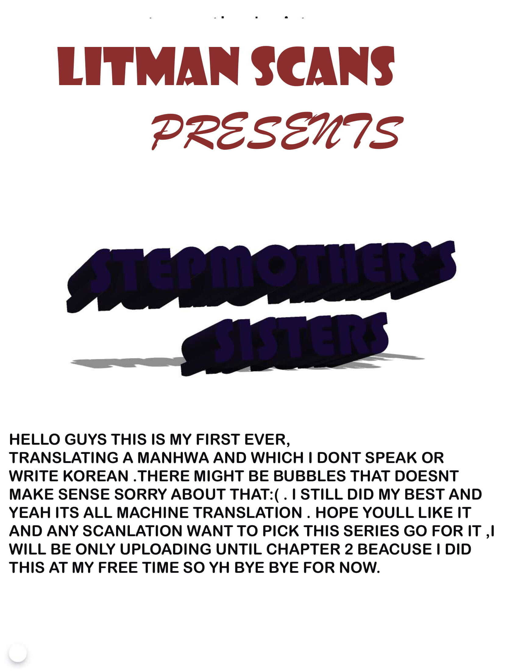Stepmother’s Sisters Chapter 1 Page 1
