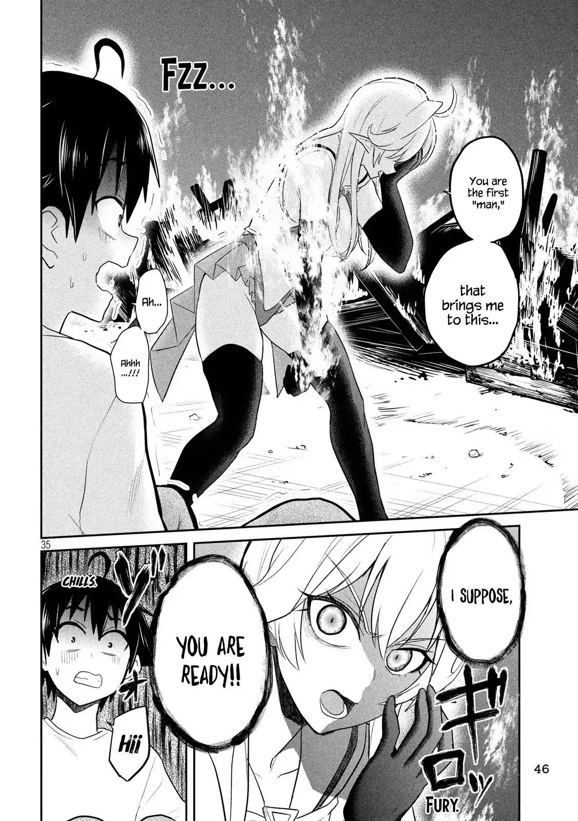 Otaku no Tonari wa ERUFU Desuka? Chapter 1 Page 34