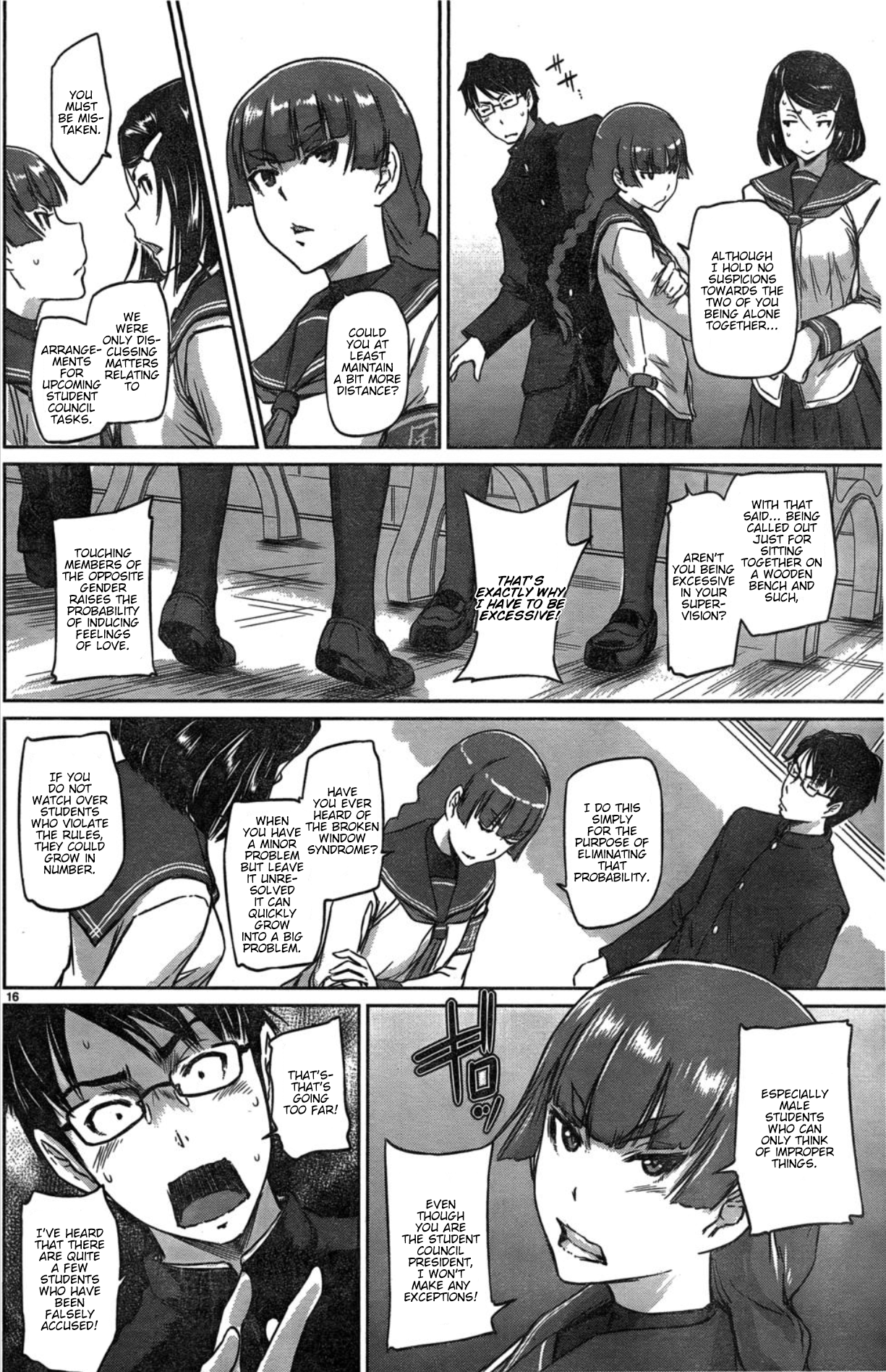 Renai Shikou Seitokai Chapter 2 Page 16