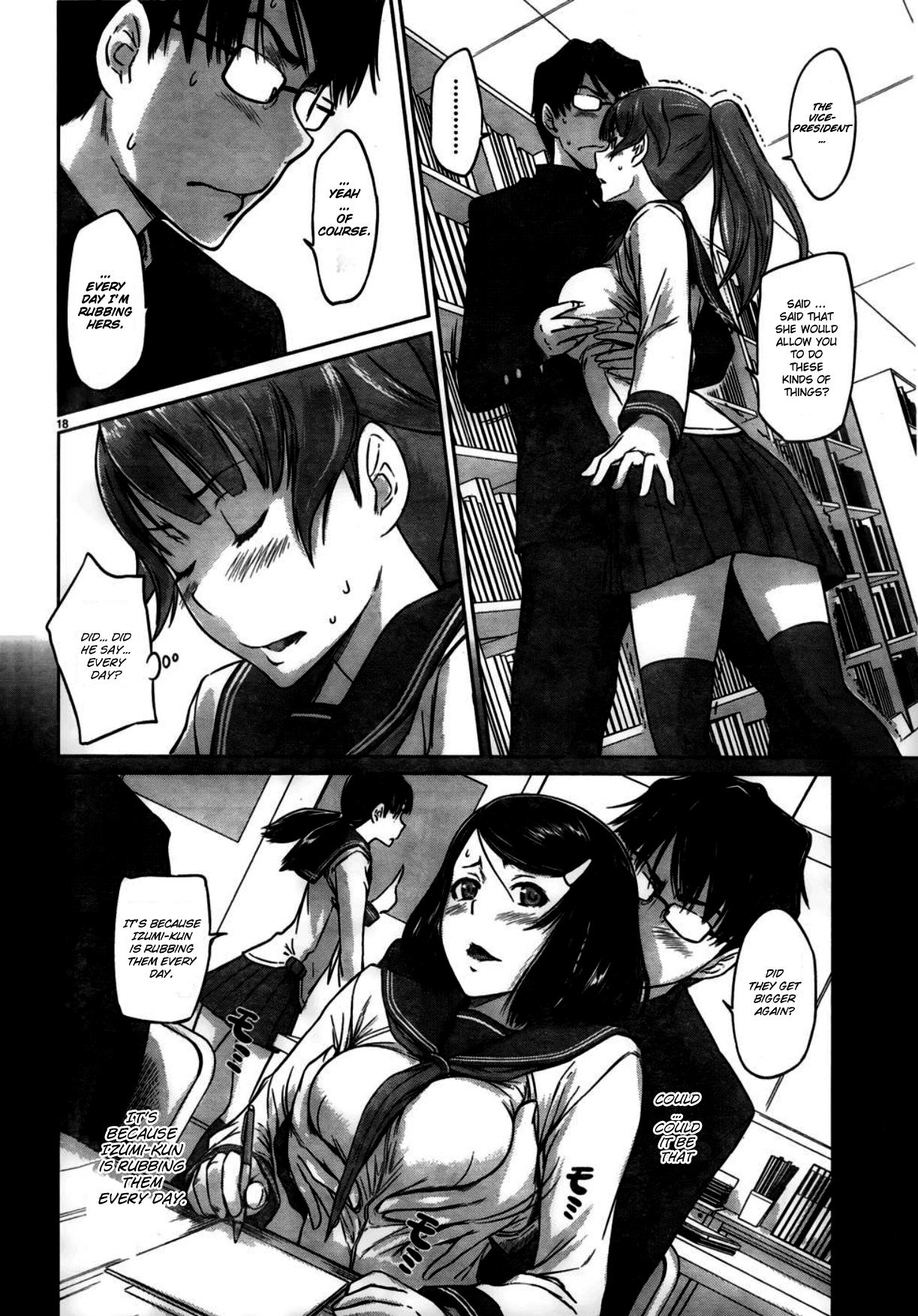 Renai Shikou Seitokai Chapter 4 Page 18