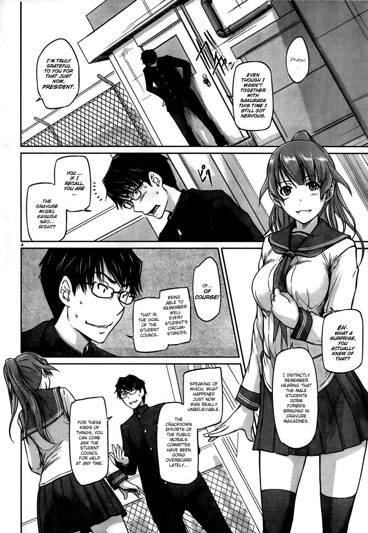 Renai Shikou Seitokai Chapter 4 Page 4