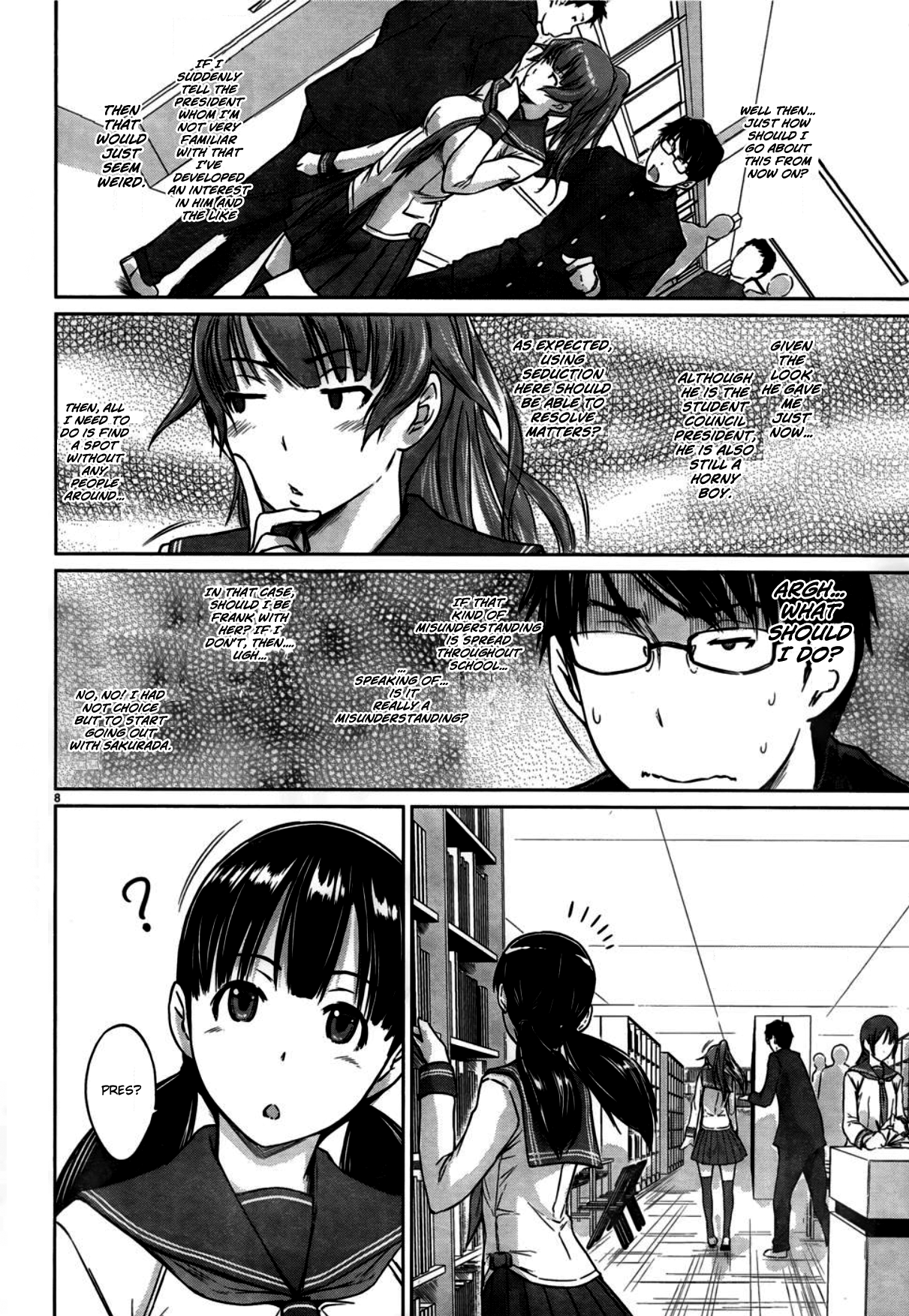 Renai Shikou Seitokai Chapter 4 Page 8