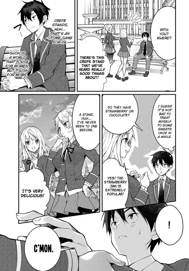 Otome Game Sekai wa Mob ni Kibishii Sekai desu Chapter 14 Page 19