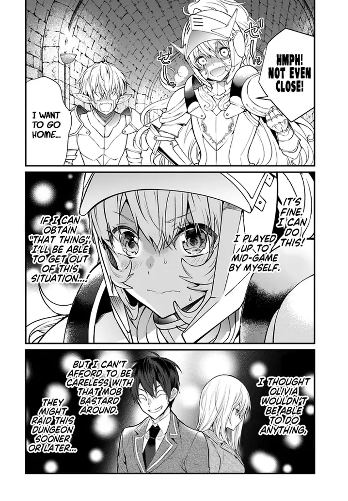 Otome Game Sekai wa Mob ni Kibishii Sekai desu Chapter 24 Page 28