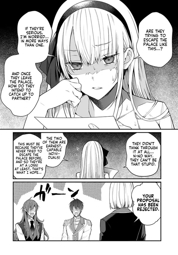 Otome Game Sekai wa Mob ni Kibishii Sekai desu Chapter 24 Page 32