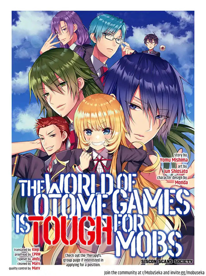 Otome Game Sekai wa Mob ni Kibishii Sekai desu Chapter 24 Page 37
