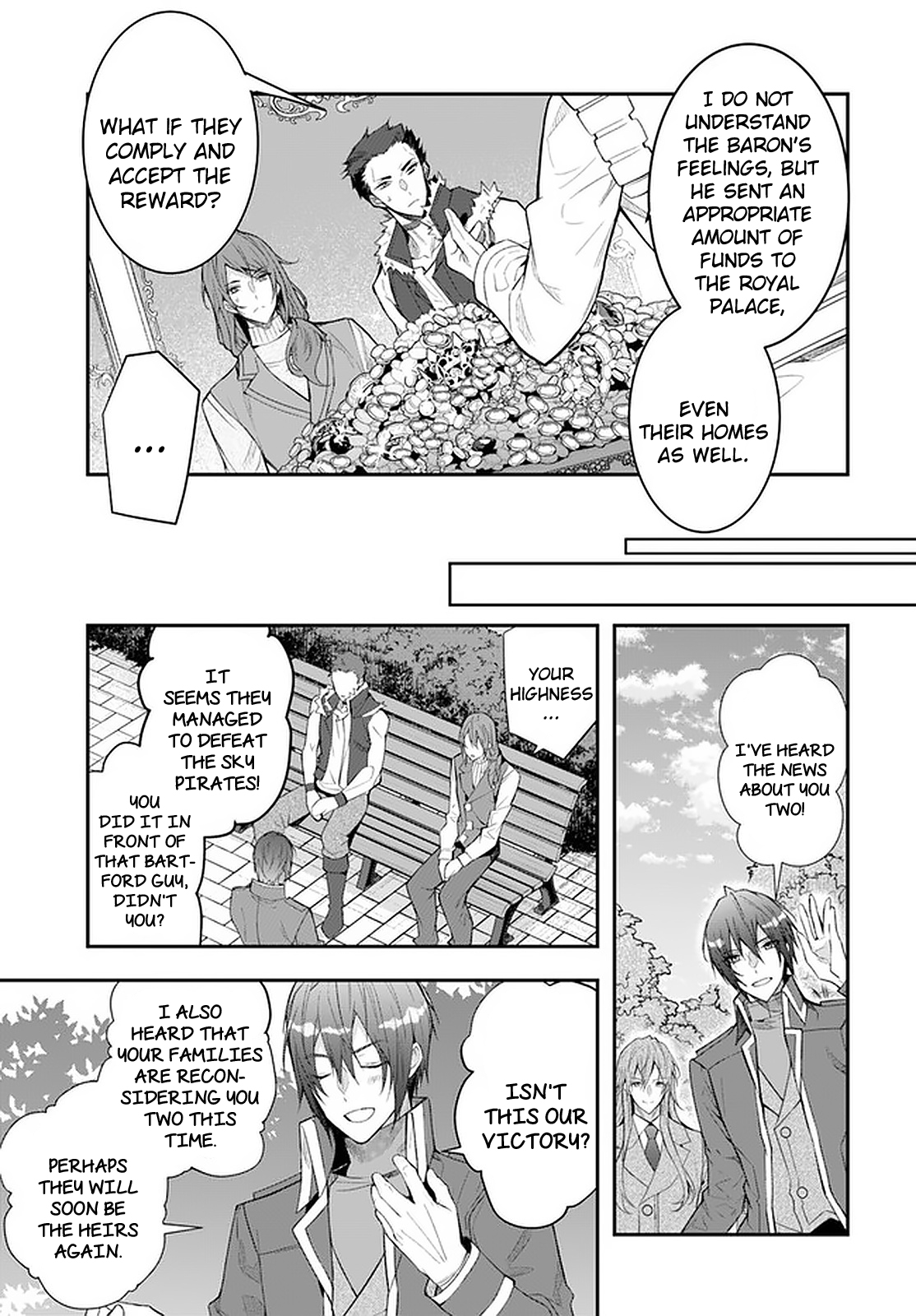 Otome Game Sekai wa Mob ni Kibishii Sekai desu Chapter 26 Page 28
