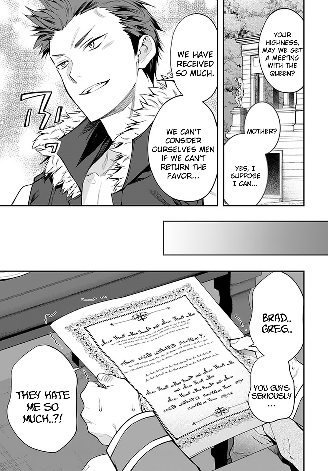 Otome Game Sekai wa Mob ni Kibishii Sekai desu Chapter 26 Page 30