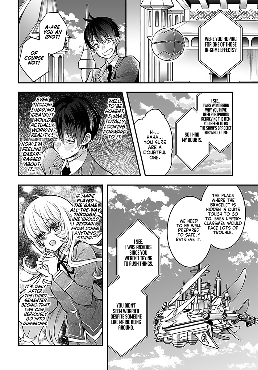 Otome Game Sekai wa Mob ni Kibishii Sekai desu Chapter 27 Page 38