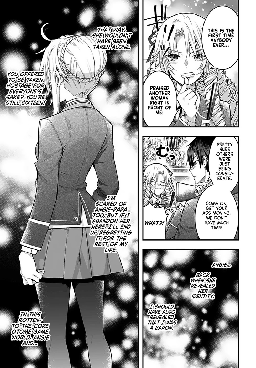 Otome Game Sekai wa Mob ni Kibishii Sekai desu Chapter 29 Page 23
