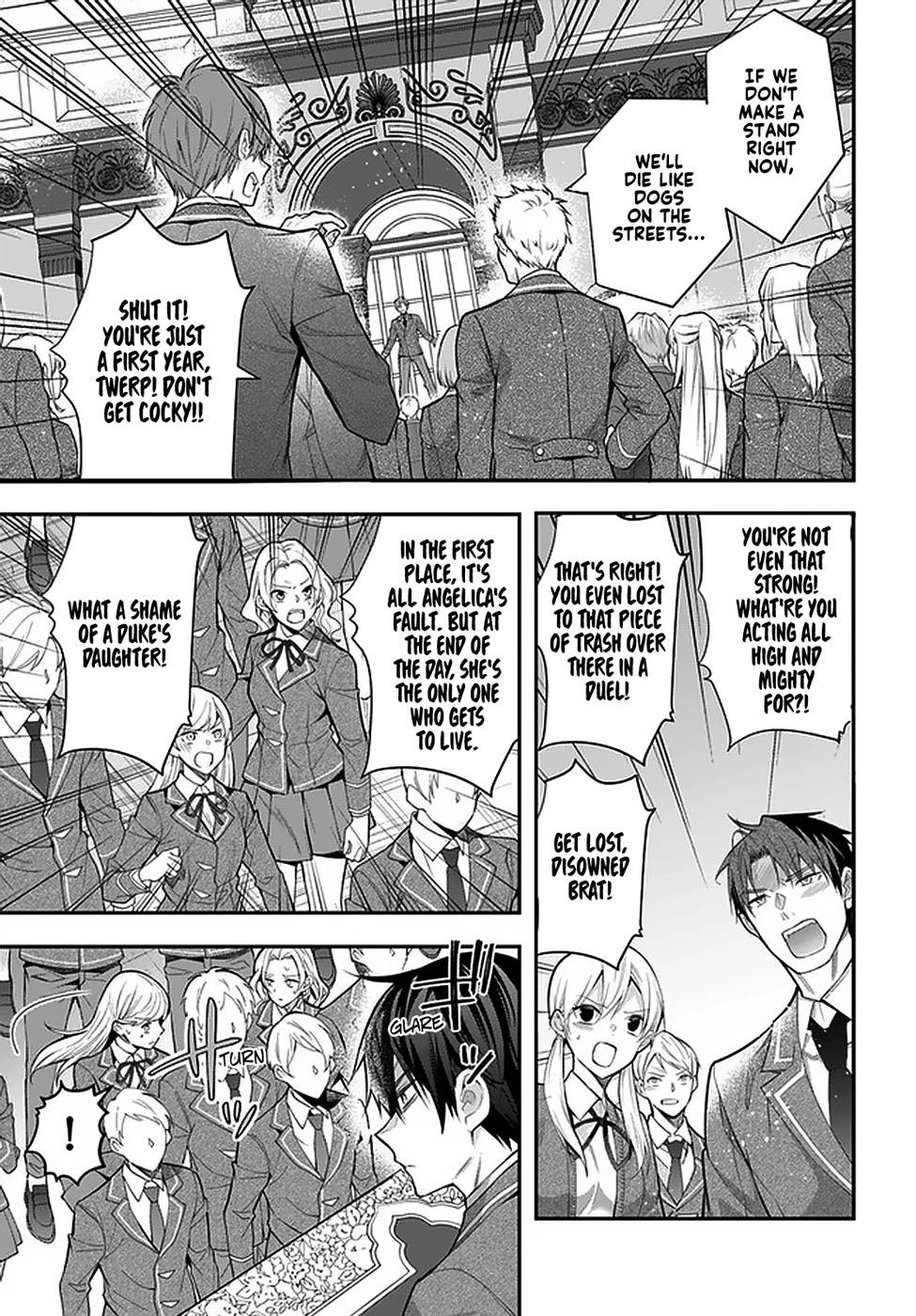 Otome Game Sekai wa Mob ni Kibishii Sekai desu Chapter 29 Page 3