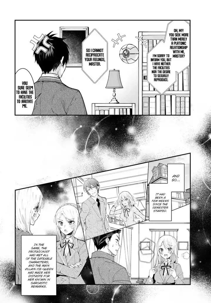 Otome Game Sekai wa Mob ni Kibishii Sekai desu Chapter 5 Page 3