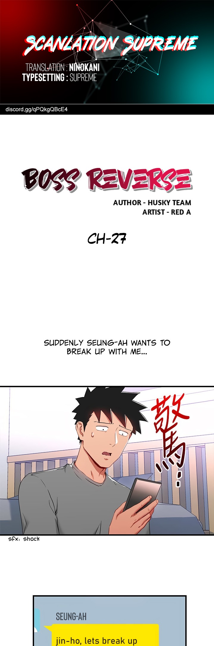 Boss Reverse Chapter 27 Page 1