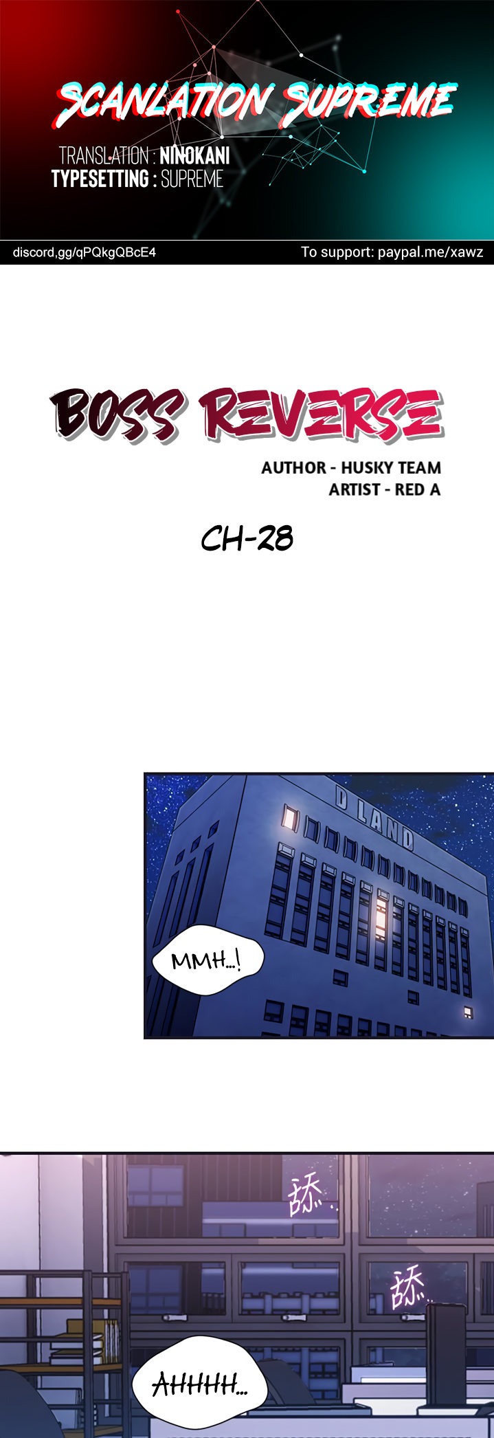 Boss Reverse Chapter 28 Page 1