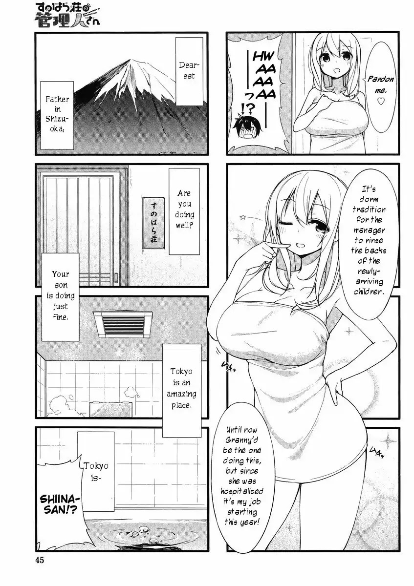 Sunoharasou no Kanrinin-san Chapter 1 Page 8