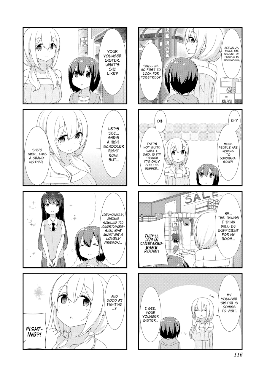 Sunoharasou no Kanrinin-san Chapter 13 Page 4