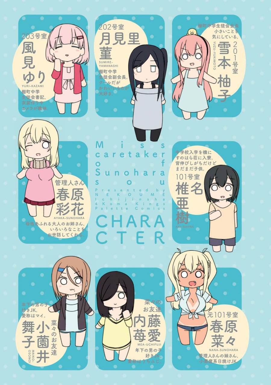 Sunoharasou no Kanrinin-san Chapter 14 Page 8