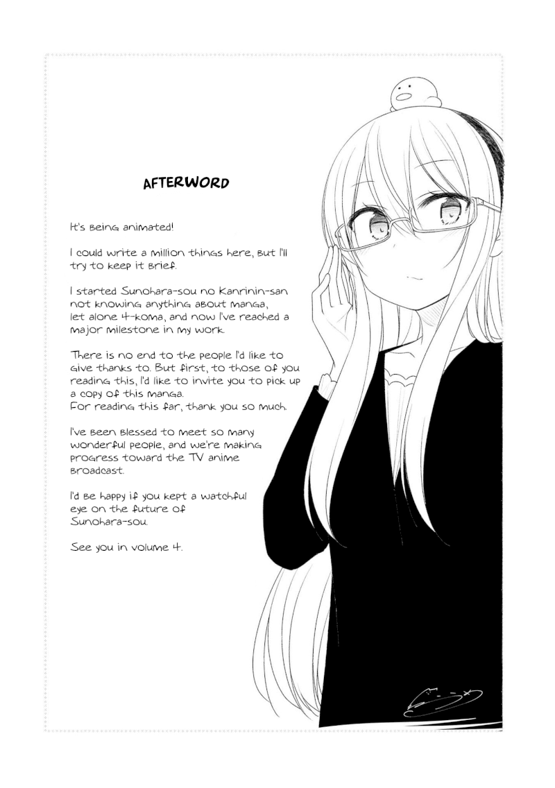 Sunoharasou no Kanrinin-san Chapter 40 Page 9