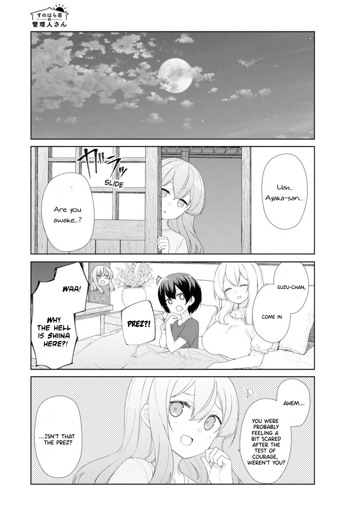 Sunoharasou no Kanrinin-san Chapter 64 Page 12
