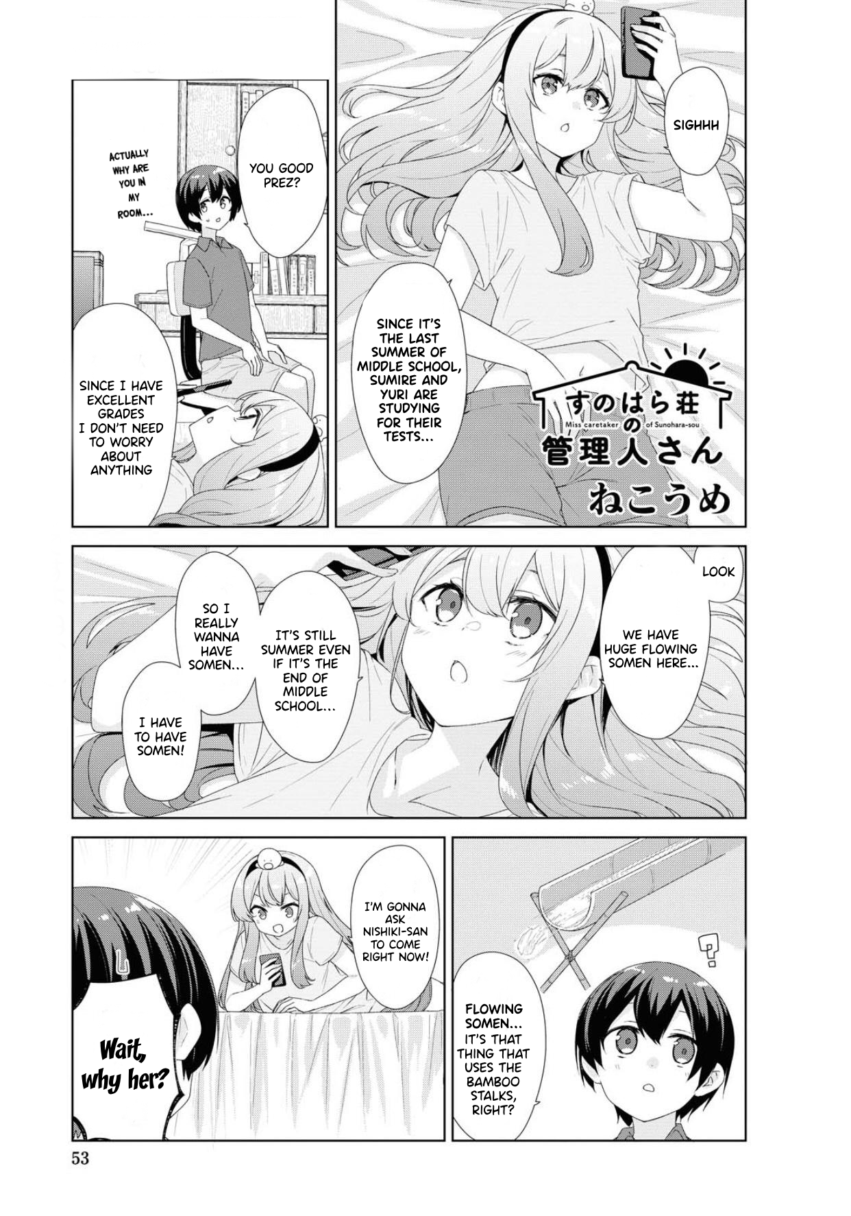 Sunoharasou no Kanrinin-san Chapter 67 Page 2