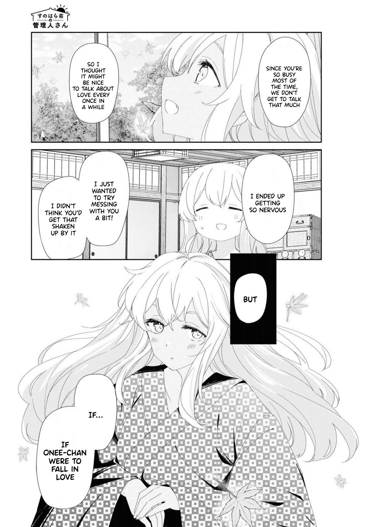 Sunoharasou no Kanrinin-san Chapter 72 Page 10