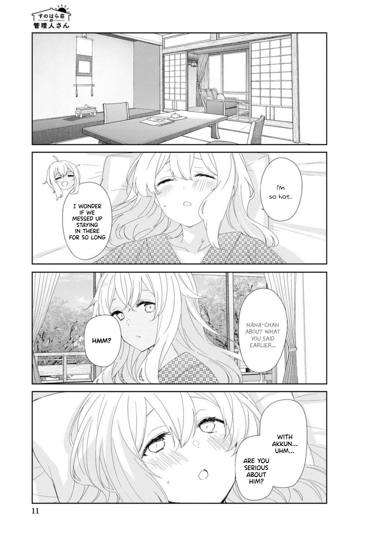 Sunoharasou no Kanrinin-san Chapter 72 Page 8