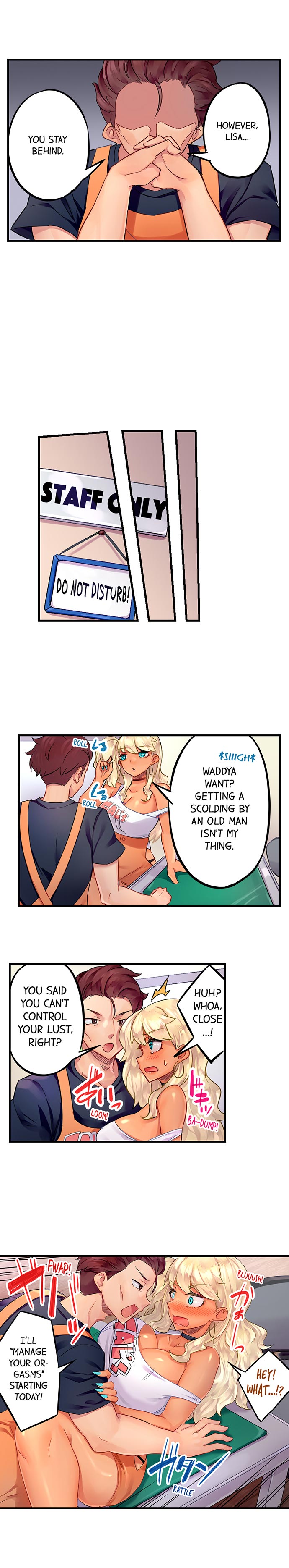 Orgasm Management for This Tanned Girl Chapter 1 Page 9