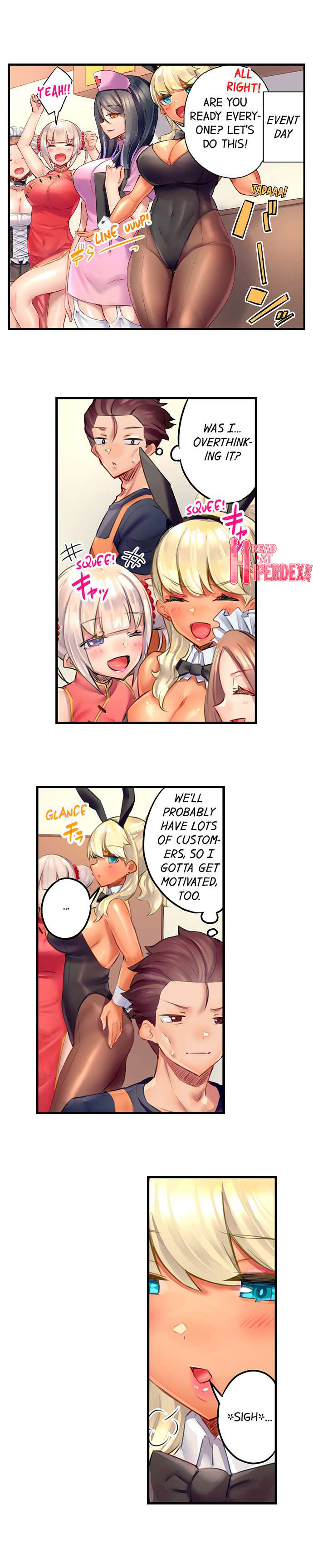 Orgasm Management for This Tanned Girl Chapter 19 Page 4