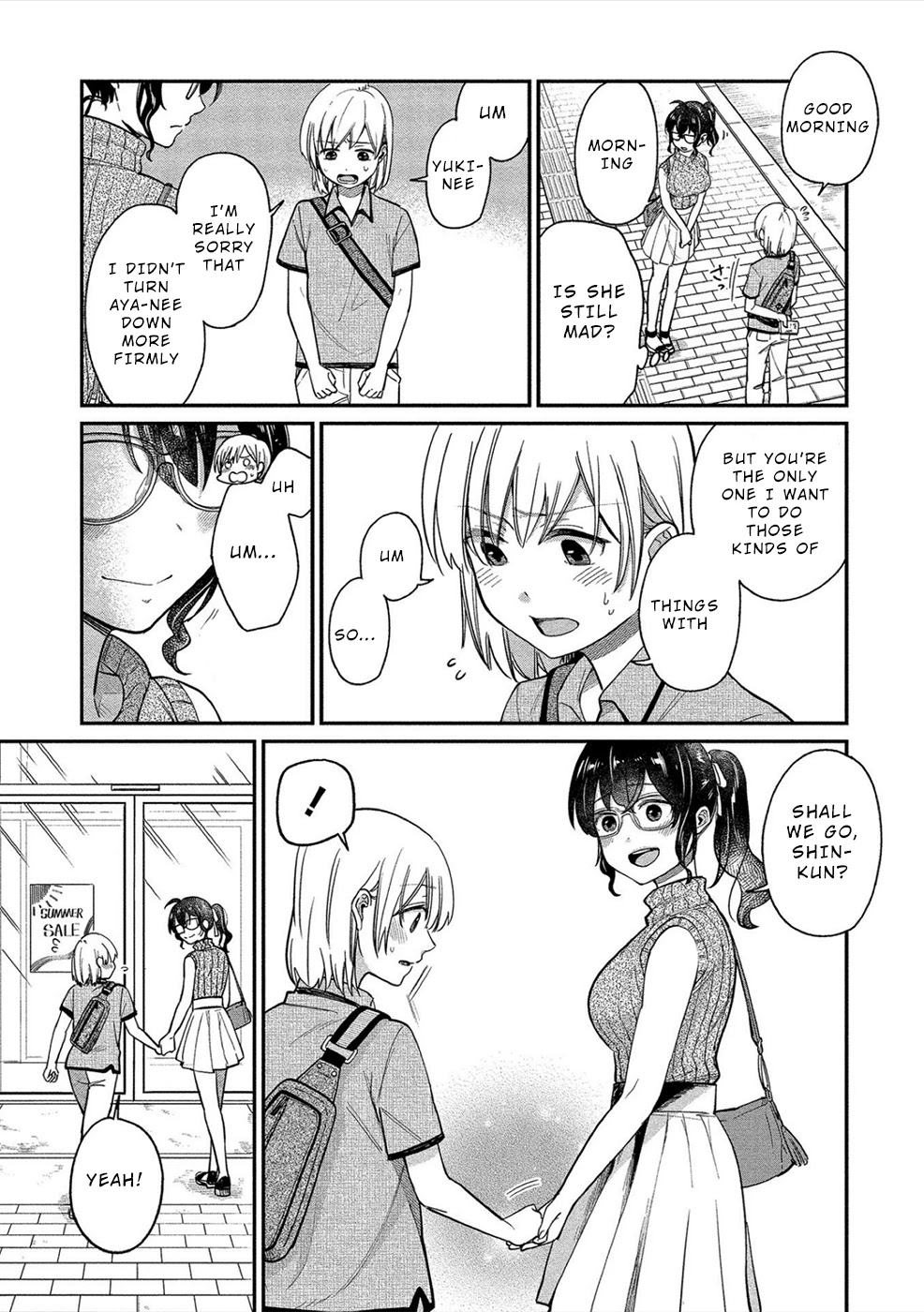 Yuki Nee-chan no Kan-nou Gokko Chapter 14: Virgin Date And Hidden Feelings Page 3