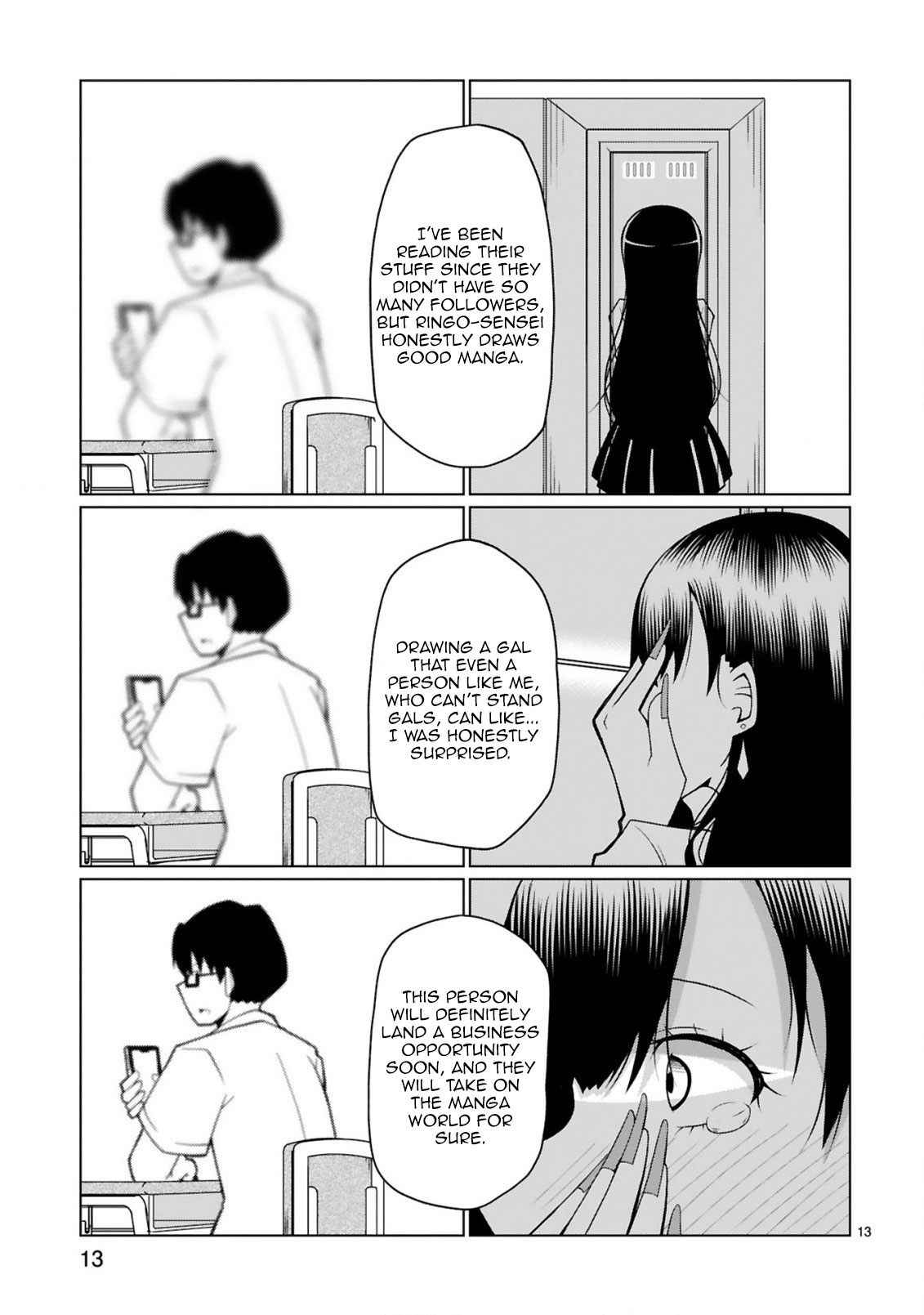 Tedama ni Toritai Kurokiya-san Chapter 10: I Want To Get Rid Of The Disturbances Caught In Between My Favourite Couple. Page 13
