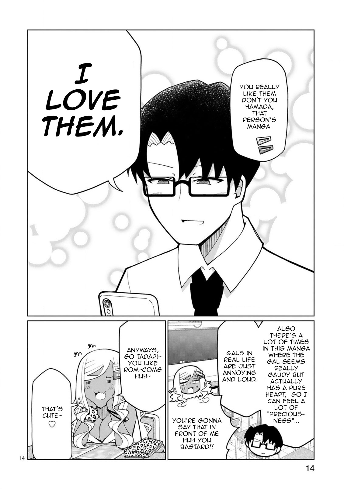Tedama ni Toritai Kurokiya-san Chapter 10: I Want To Get Rid Of The Disturbances Caught In Between My Favourite Couple. Page 14