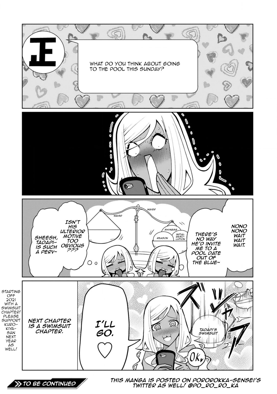 Tedama ni Toritai Kurokiya-san Chapter 14 Page 11